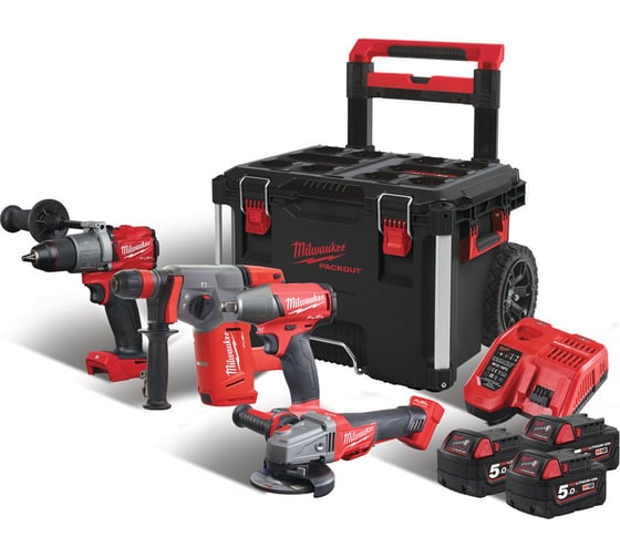 Набор инструментов Milwaukee M18 FPP4A-503P 4933471148 1