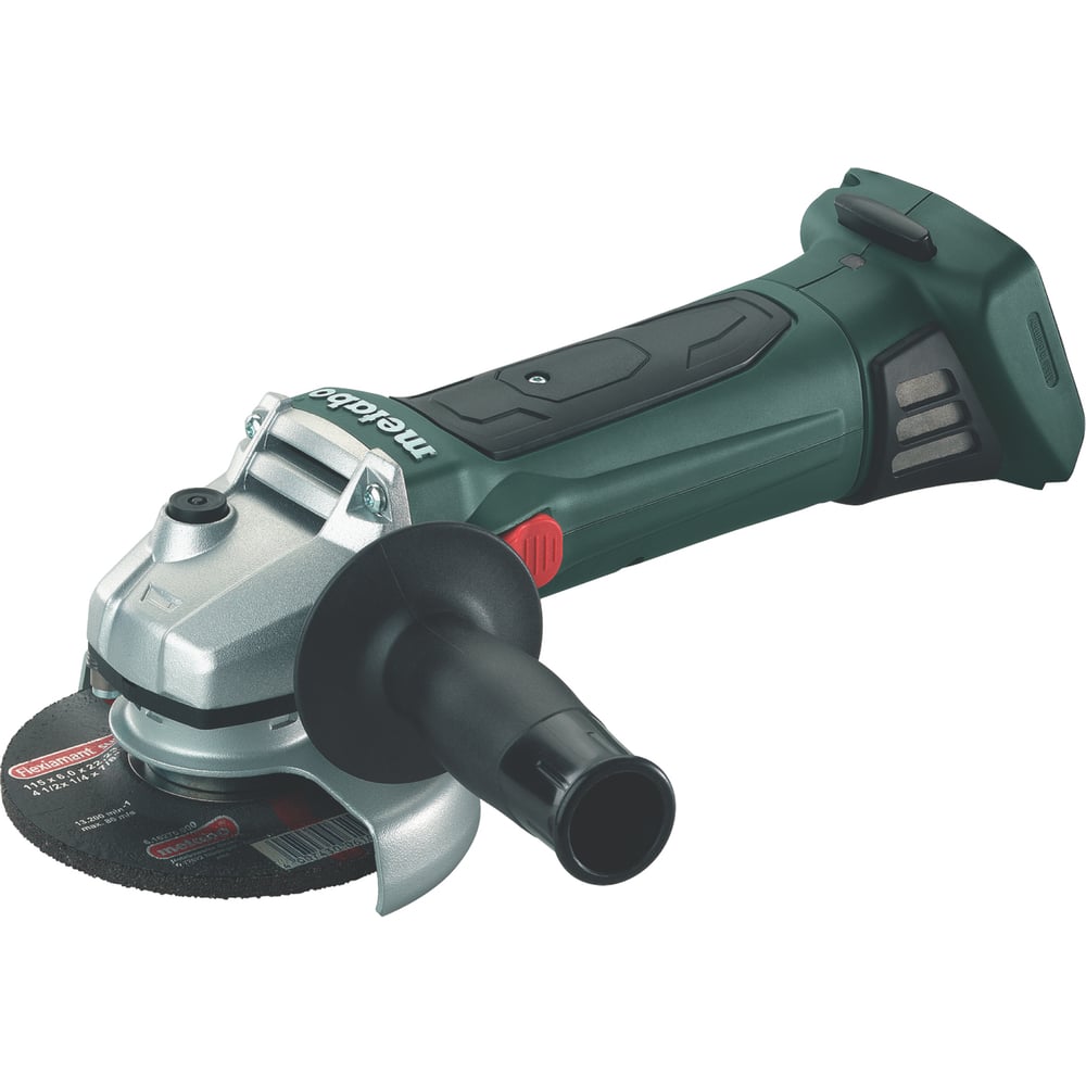 Аккумуляторная угловая шлифмашина Metabo W 18 LTX 125 602174850 - выгодная  цена, отзывы, характеристики, фото - купить в Москве и РФ