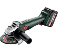 УШМ Metabo W 18 L 9-125 Акк., 2x4 Ач, ASC55,x 602247510