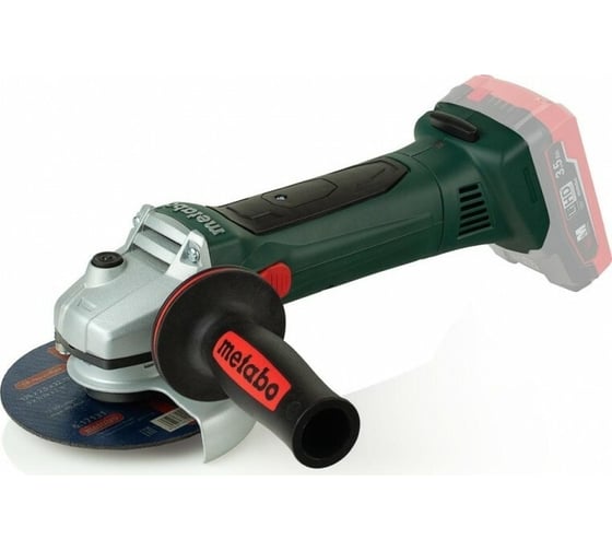 УШМ Metabo W 18 L 9-125 Акк., 2x5.2 Ач, ASC55,x 602249650 1