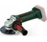 УШМ Metabo W 18 L 9-125 Акк., 2x5.2 Ач, ASC55,x 602249650 1
