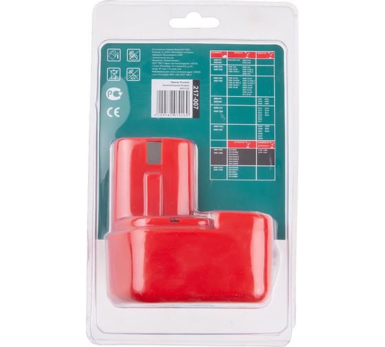 Аккумулятор PREMIUM AKH1220 (12 В; 2 Ач) для HITACHI/Flex PREMIUM HAMMER 30585