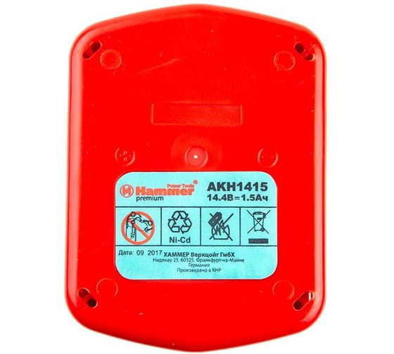 Аккумулятор PREMIUM AKH1415 (14.4 В; 1.5 Ач) для HITACHI HAMMER 30547
