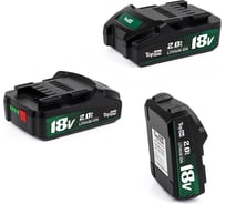 Аккумулятор для Metabo TopOn 18V 2.0Ah Li-Ion PN: 625457000. TOP-MET-18-2.0