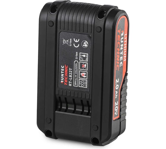 Аккумуляторная батарея RUNTEC TECHNIC 20В, 2Ач RT-LB22T