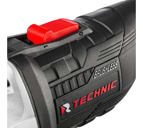 Угловая аккумуляторная шлифмашина RUNTEC TECHNIC 125 мм, 20 В, 2x4 Ач, 1000 Вт RT-AG1000T