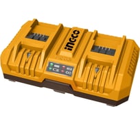 Двойное зарядное устройство INGCO 2x20 B, 4A+4А, INDUSTRIAL FCLI2082