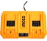 Двойное зарядное устройство INGCO 2x20 B, 4A+4А, INDUSTRIAL FCLI2082 7