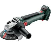 Аккумуляторная угловая шлифовальная машина Metabo W 18 LT BL 11-125 без АКК и ЗУ X165 613052840