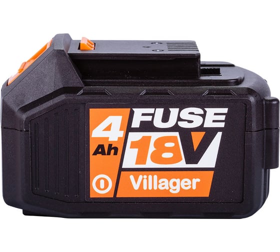 Аккумулятор Villager FUSE 18V 4.0A hli-ion с индикатором заряда 056371