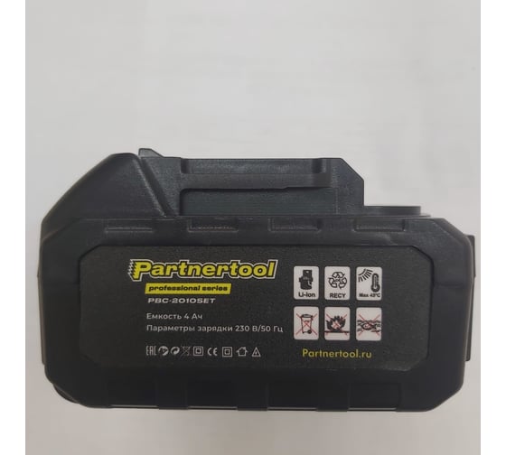 АКБ PARTNERTOOL Li-ion 20В 4 Partnertool 4