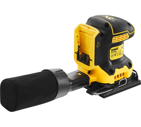Вибрационная плоскошлифовальная машина DEWALT 18 В XR DCW200N-XJ