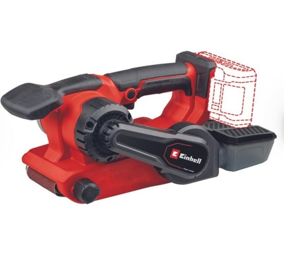 Шлифмашина ленточная Einhell TP-BS 18/457 Li BL, лента 456x75мм, 120-250м/мин, без АКК и ЗУ 4466270