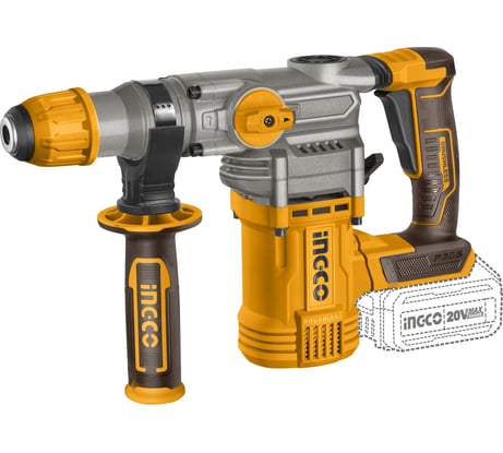 Аккумуляторный перфоратор INGCO INDUSTRIAL б/щ 20В CRHLI20288
