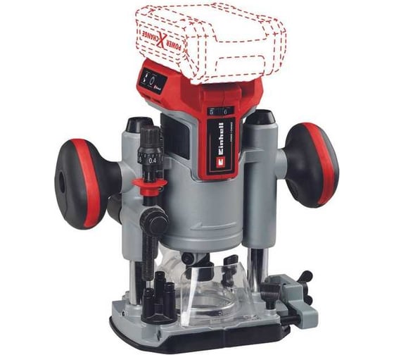 Фрезер аккумуляторный Einhell PXC TP-RO 18 Li BL, 18В, 10-30/мин, со станиной, без АКК и ЗУ 4350411 33305196