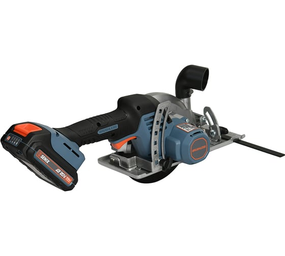 Пила циркулярная аккумуляторная SENIX X2 20V, 140 мм, 1 акб, 1 зу PSCX2-M4-EU