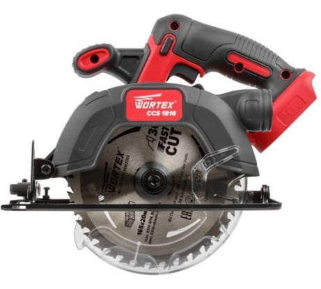 Аккумуляторная циркулярная пила WORTEX CCS 1816 ALL1 CCS18160003
