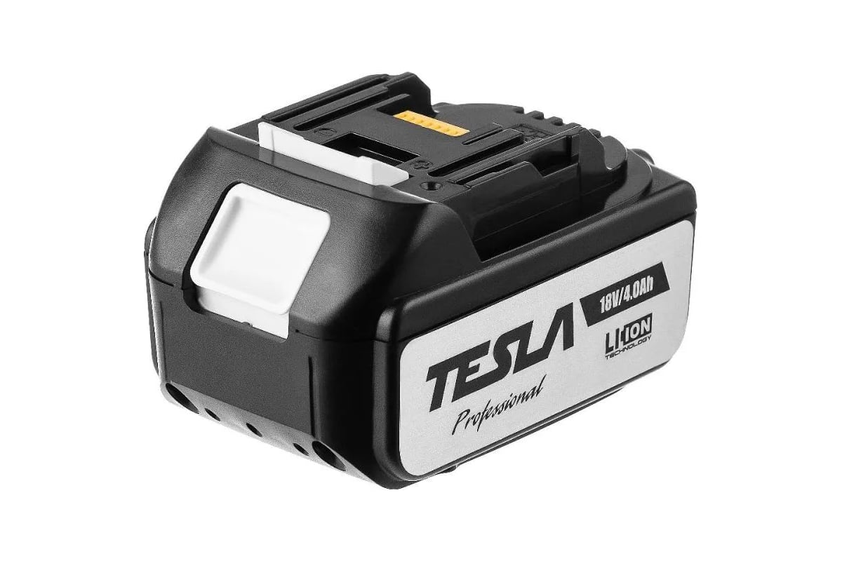 Аккумулятор Tesla TB1840 18.0 В 4.0 Ач 834614 - выгодная цена, отзывы,  характеристики, фото - купить в Москве и РФ