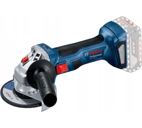 Аккумуляторная угловая шлифмашина Bosch GWS 180-LI соло 06019H9020