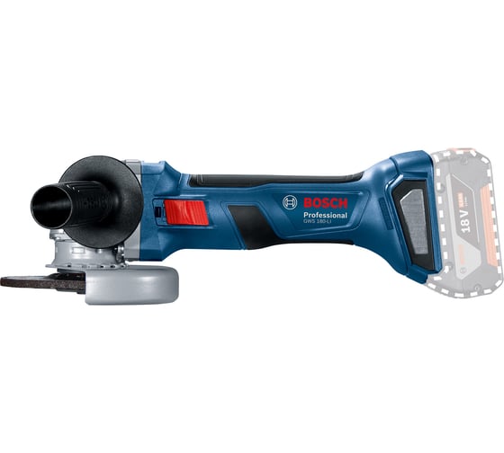 Аккумуляторная угловая шлифмашина Bosch GWS 180-LI соло 06019H9020