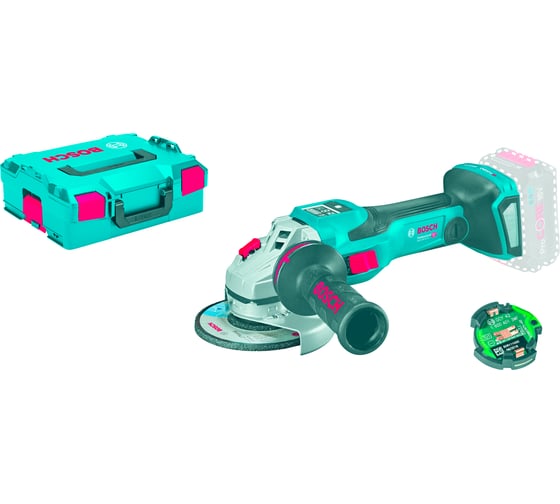 Аккумуляторная угловая шлифмашина Bosch GWS 18V-15 SC соло 06019H6100