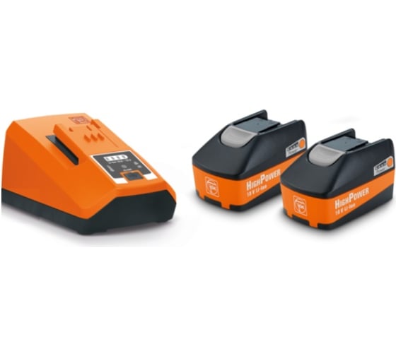 Комплект аккумуляторов HIGH POWER (2 шт; 18V; 5.2Ah) с зарядным устройством Fein 92604318010 1