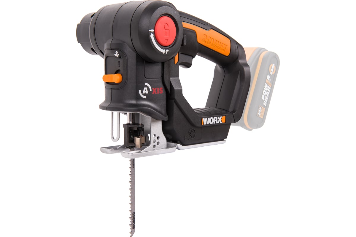  лобзик/сабельная пила WORX Axis WX550.9 - выгодная цена .