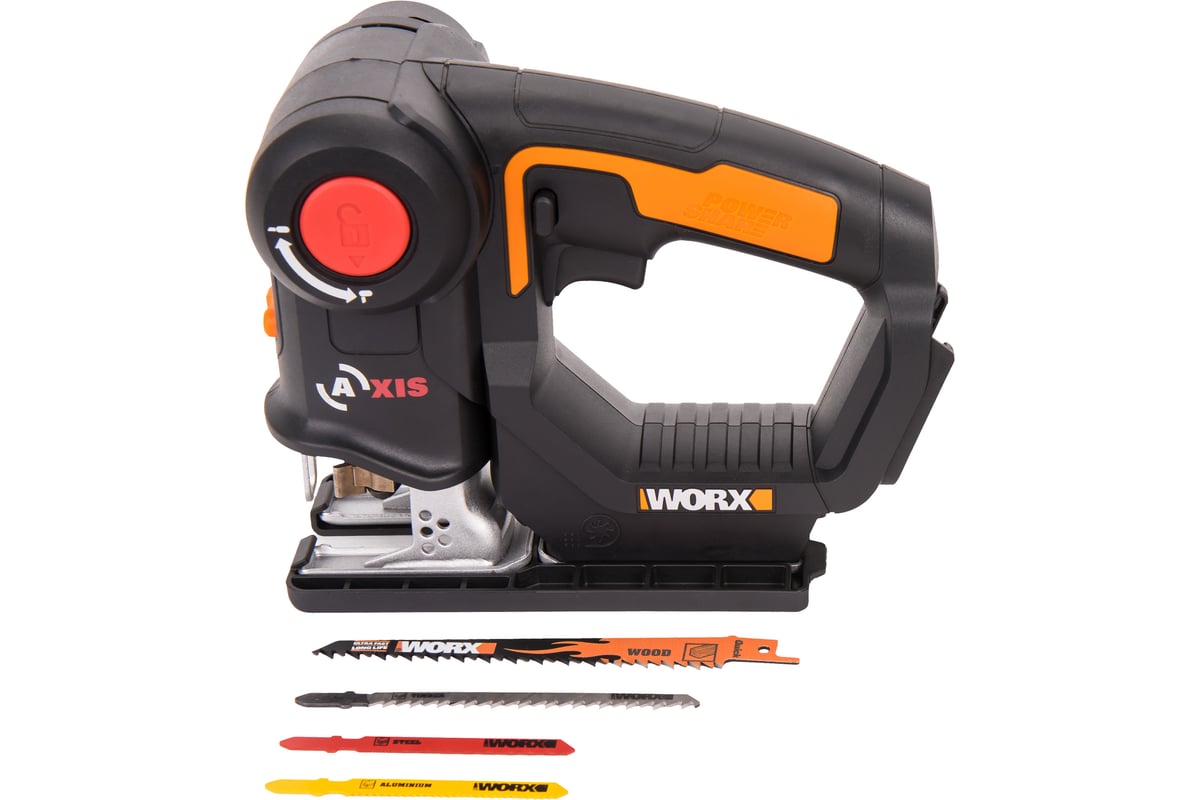  лобзик/сабельная пила WORX Axis WX550.9 - выгодная цена .