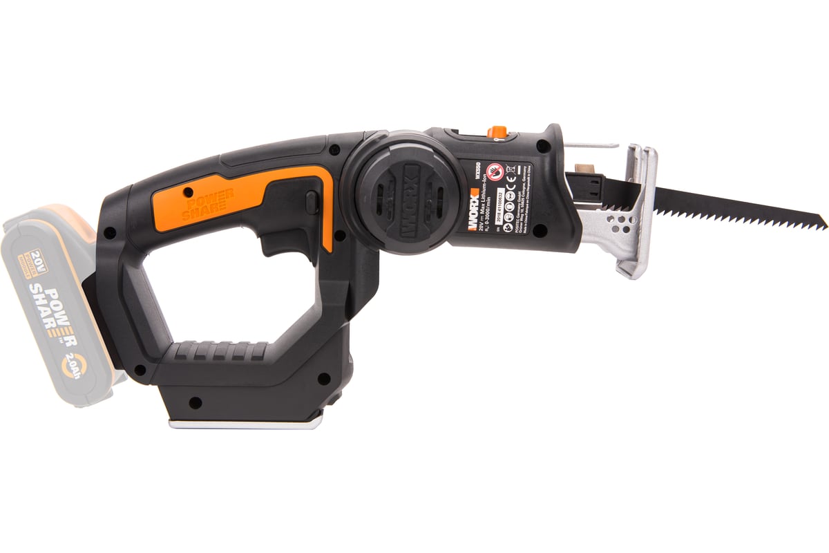  лобзик/сабельная пила WORX Axis WX550.9 - выгодная цена .