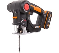 Аккумуляторный-лобзик/сабельная пила WORX Axis WX550.1