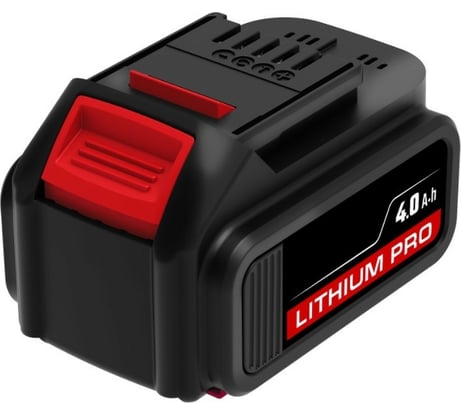 Аккумуляторная батарея ЗУБР Профессионал тип Т7, 18 В, Li-Ion PRO, 4.0 Ач, S-18-4 T7