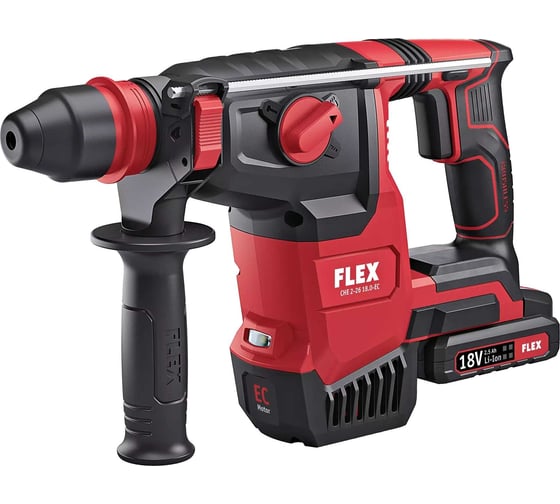 Комбинированный аккумуляторный перфоратор FLEX CHE 2-26 18.0-EC/5.0 Set 18.0 В 478474