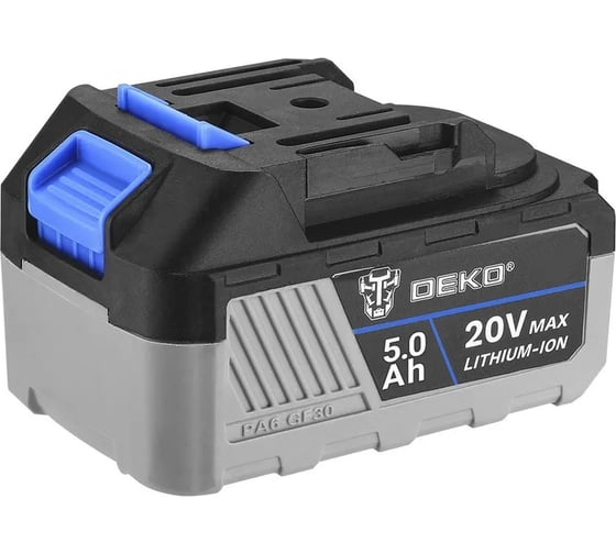 Аккумулятор DEKO ST Li-ion, 20 В, 5.0 А*ч, разъём UNV 084-1074 1