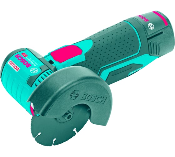Аккумуляторная угловая шлифмашина Bosch GWS 12V-76 + 1x2.0 Ah + GAL 12V-40 0615990M2P