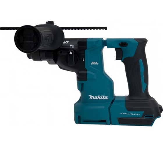 Перфоратор аккумуляторный Makita 2 режима LXT 18В BL AVT XPT, сверление в бетоне до 18мм, 1,7Дж, SDS plus, тормоз двигателя, подсветка DHR183Z