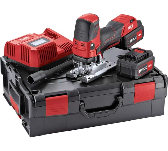 Аккумуляторный лобзик FLEX JS 18.0-EC/5.0 Set 489778 1