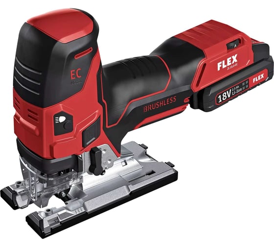 Аккумуляторный лобзик FLEX JS 18.0-EC/5.0 Set 489778