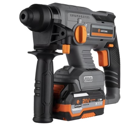 Аккумуляторный перфоратор Anycons SDS+ AC-H408 2 аккумулятора 5093486