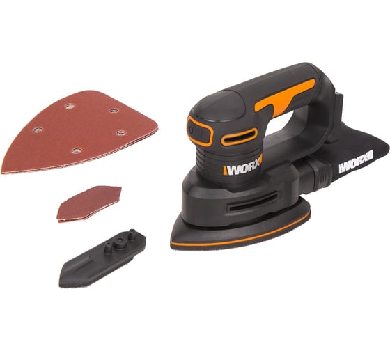 Аккумуляторная виброшлифмашина WORX WX822.9