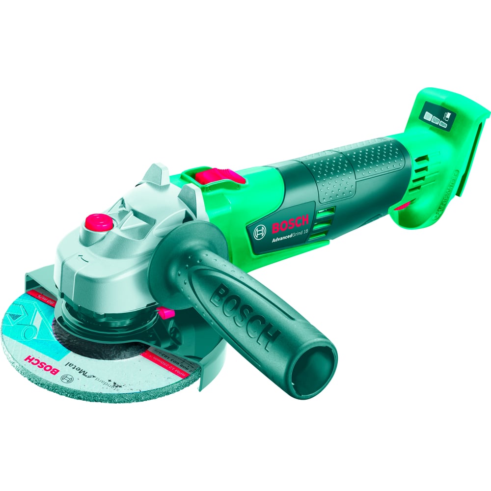 Угловая шлифовальная машина Bosch AdvancedGrind 18 без аккумулятора и з ...