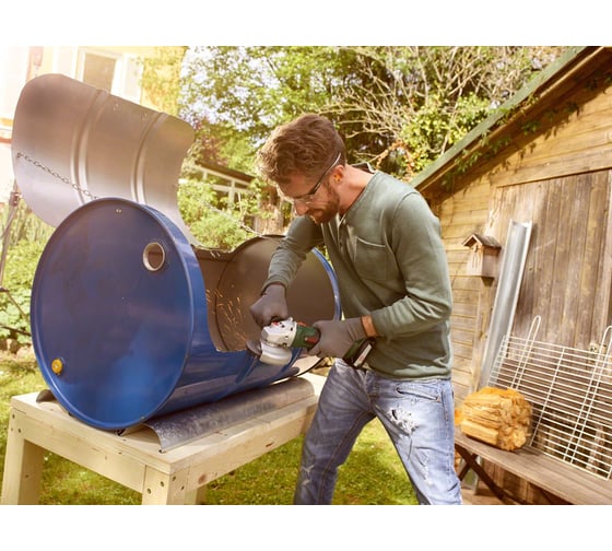 Угловая шлифовальная машина Bosch AdvancedGrind 18 без аккумулятора и з/у 06033D9000