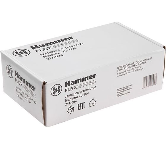 Устройство зарядное Flex ZU 18H Universal для Hitachi HAMMER 35838