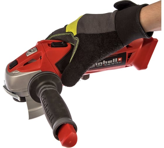 Угловая аккумуляторная шлифмашина Einhell PXC TE-AG 18/115 Li +1 аккумулятор PXC 4.0Ач + ЗУ 3А 4431110SET