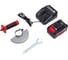 Угловая аккумуляторная шлифмашина Einhell PXC TC-AG 18/115 Li +1 аккумулятор PXC 4.0 Ач + ЗУ 3А 4431130SET 9