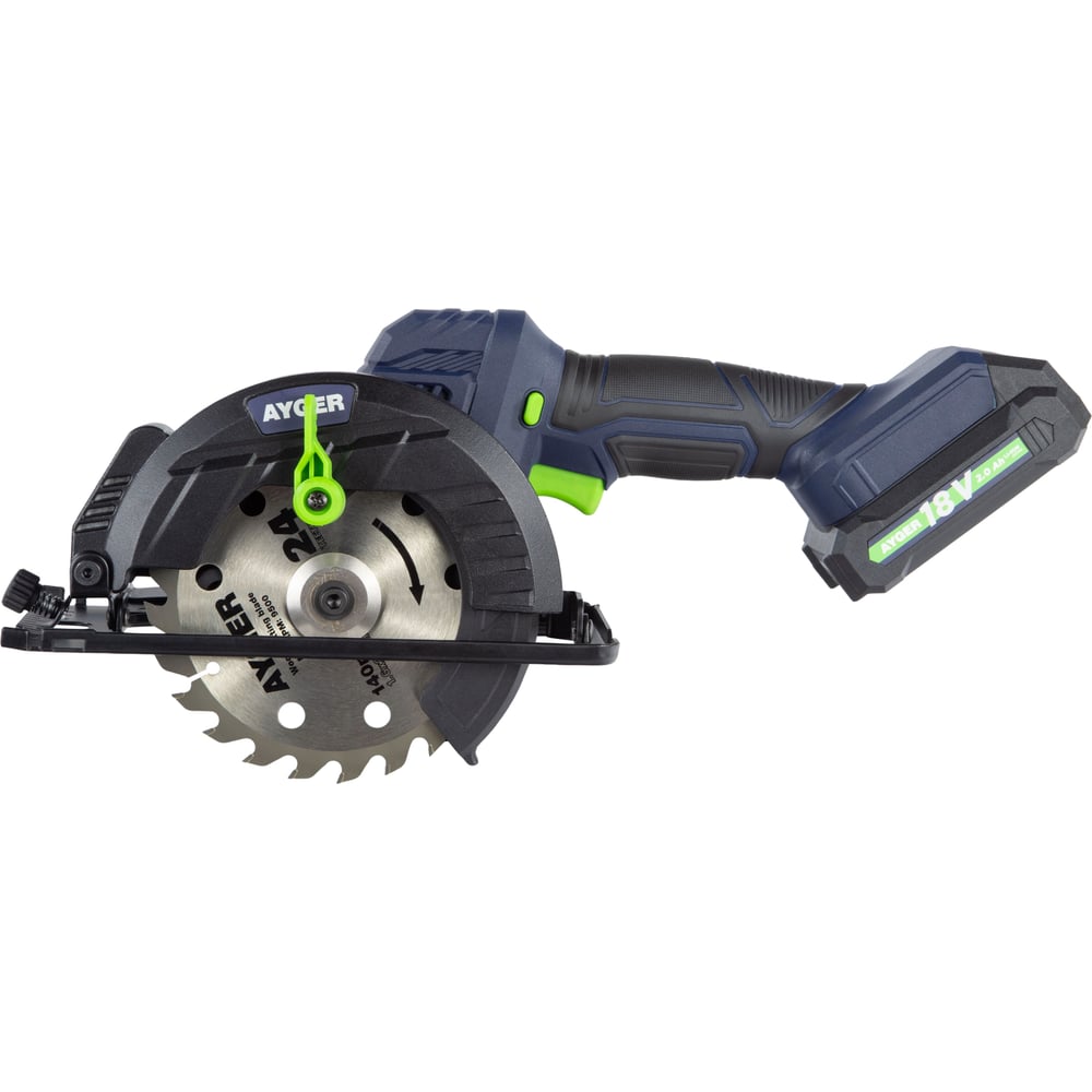 Циркулярная мини-пила аккумуляторная AYGER AR18BL2 - выгодная цена ...