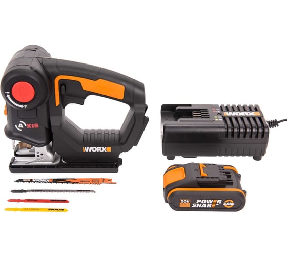 Аккумуляторный лобзик-сабельная пила WORX WX550