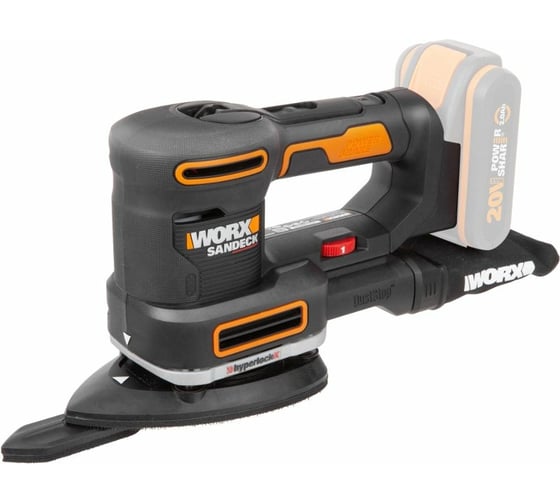 Аккумуляторная виброшлифмашина WORX WX820.9