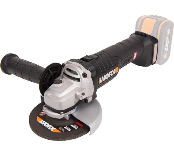 Угловая бесщеточная аккумуляторная шлифмашина WORX WX812.9