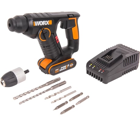 Аккумуляторный перфоратор WORX WX394.3