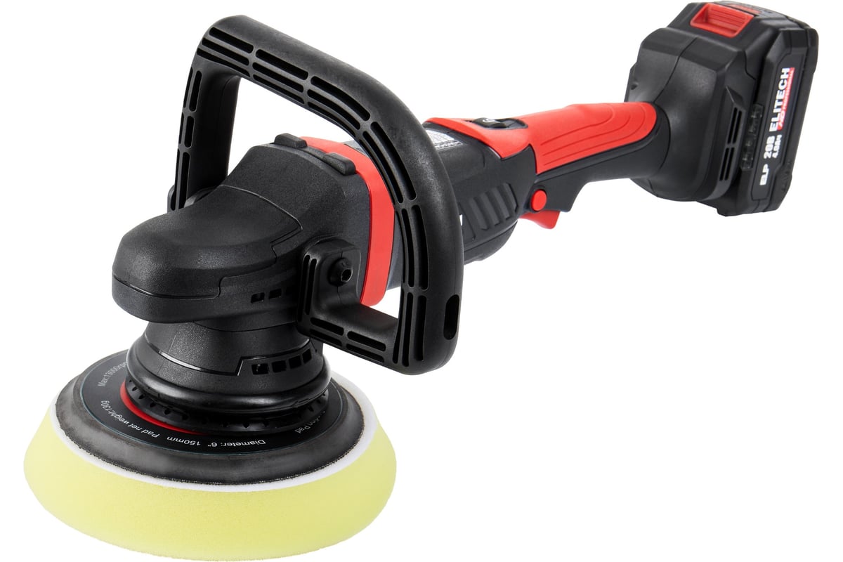 Полировальная аккумуляторная машина Elitech CPM 2015SLR (E2213.044.01 ...